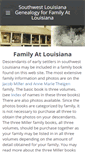 Mobile Screenshot of familyatlouisiana.com