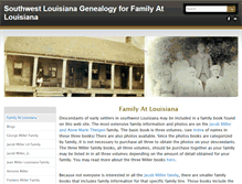 Tablet Screenshot of familyatlouisiana.com